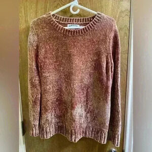 Women’s Orvis chenille crewneck pullover sweater
